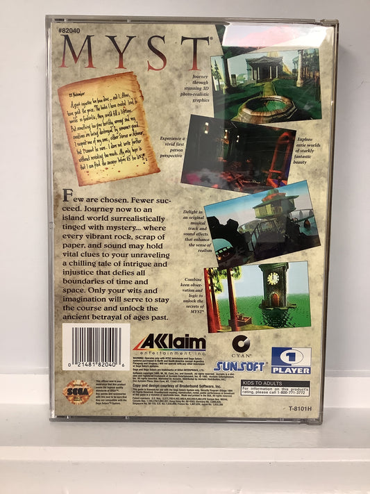 Myst - Sega Saturn