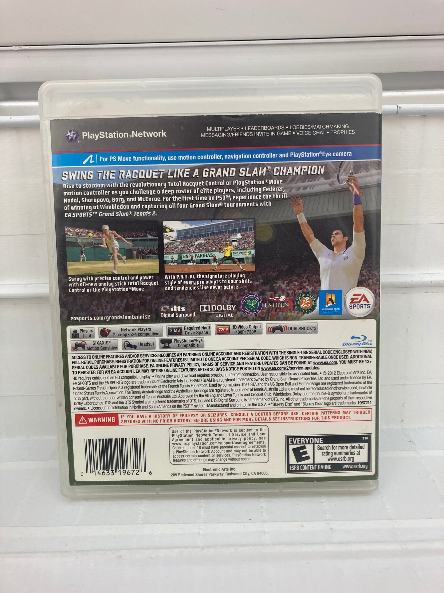 Grand Slam Tennis 2 - Playstation 3