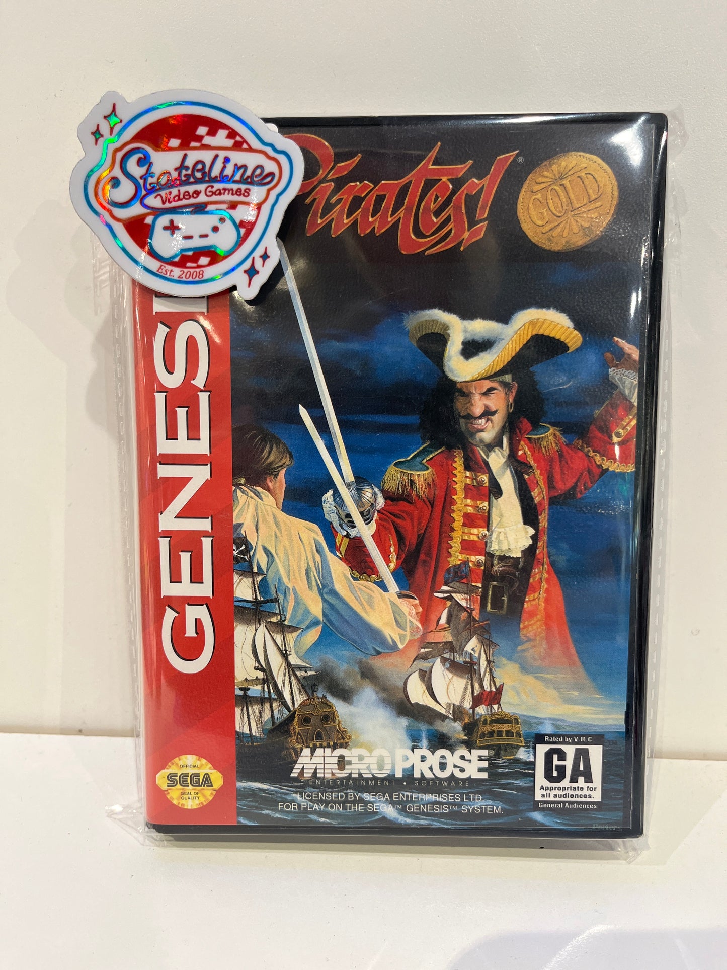 Pirates Gold - Sega Genesis