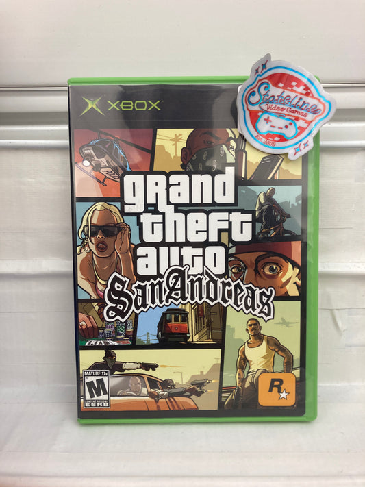 Grand Theft Auto San Andreas - Xbox