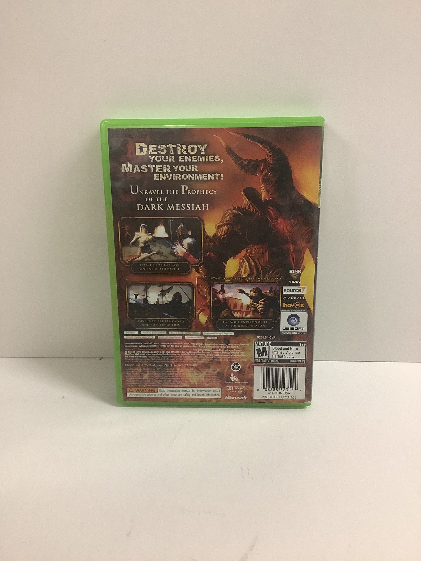 Dark Messiah: Might and Magic Elements - Xbox 360