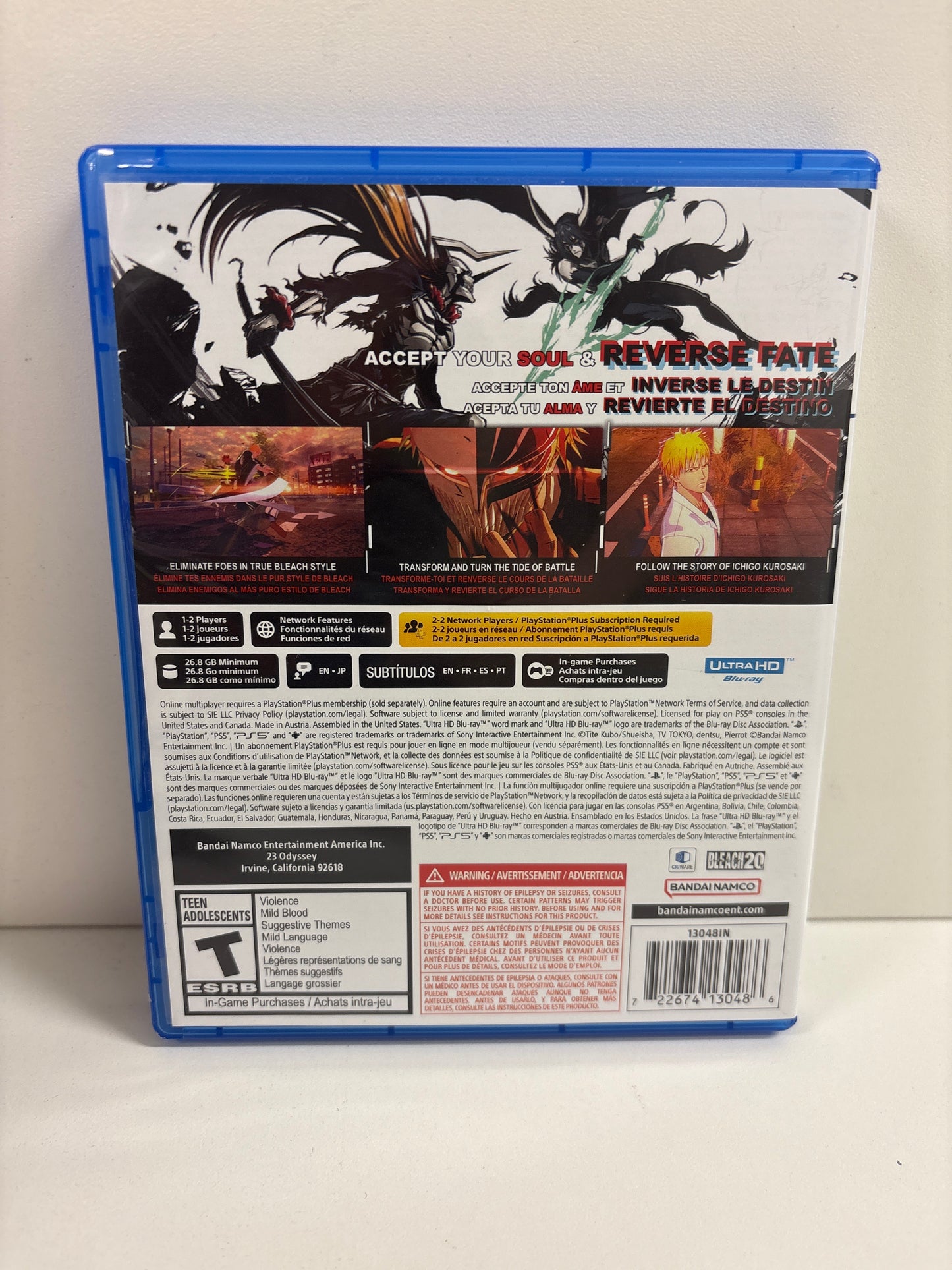 Bleach: Rebirth Of Souls - Playstation 5