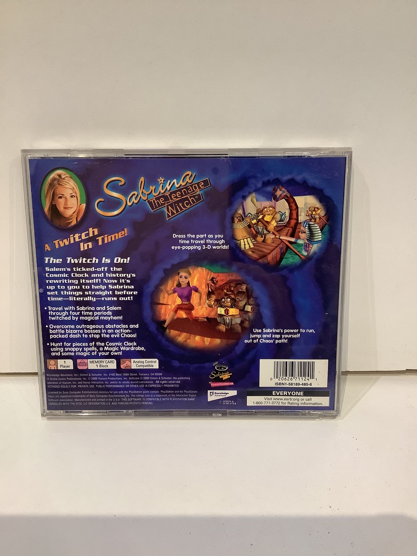 Sabrina The Teenage Witch - Playstation
