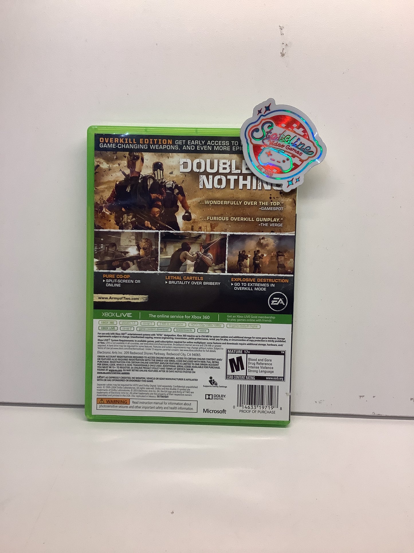 Army of Two The Devil's Cartel [Overkill Edition] - Xbox 360