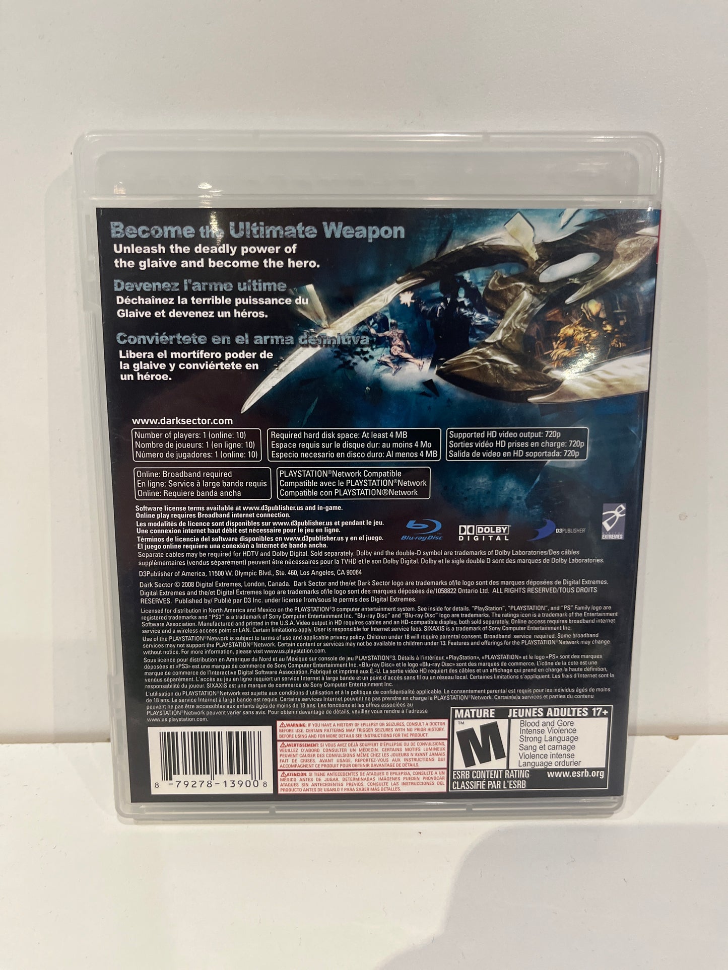 Dark Sector - Playstation 3