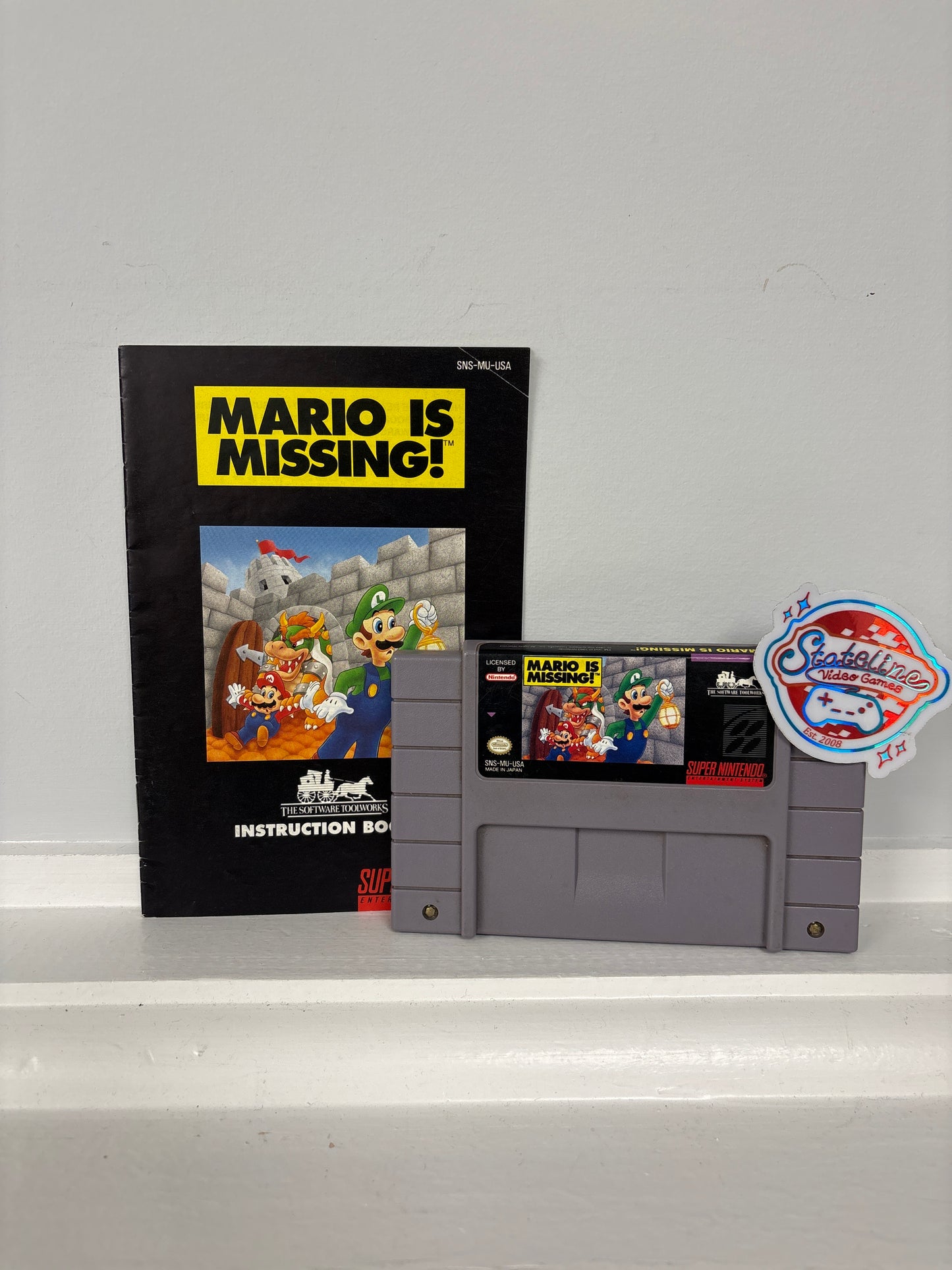 Mario is Missing - Super Nintendo