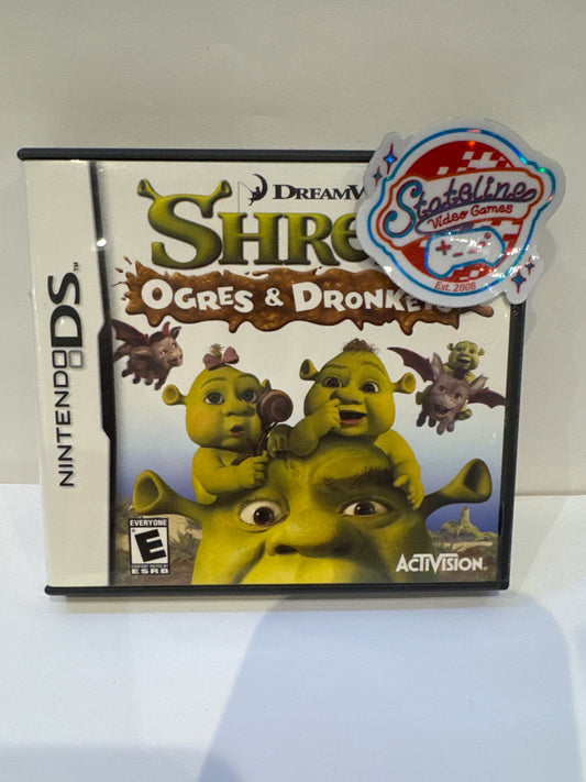 Shrek Ogres and Dronkeys - Nintendo DS