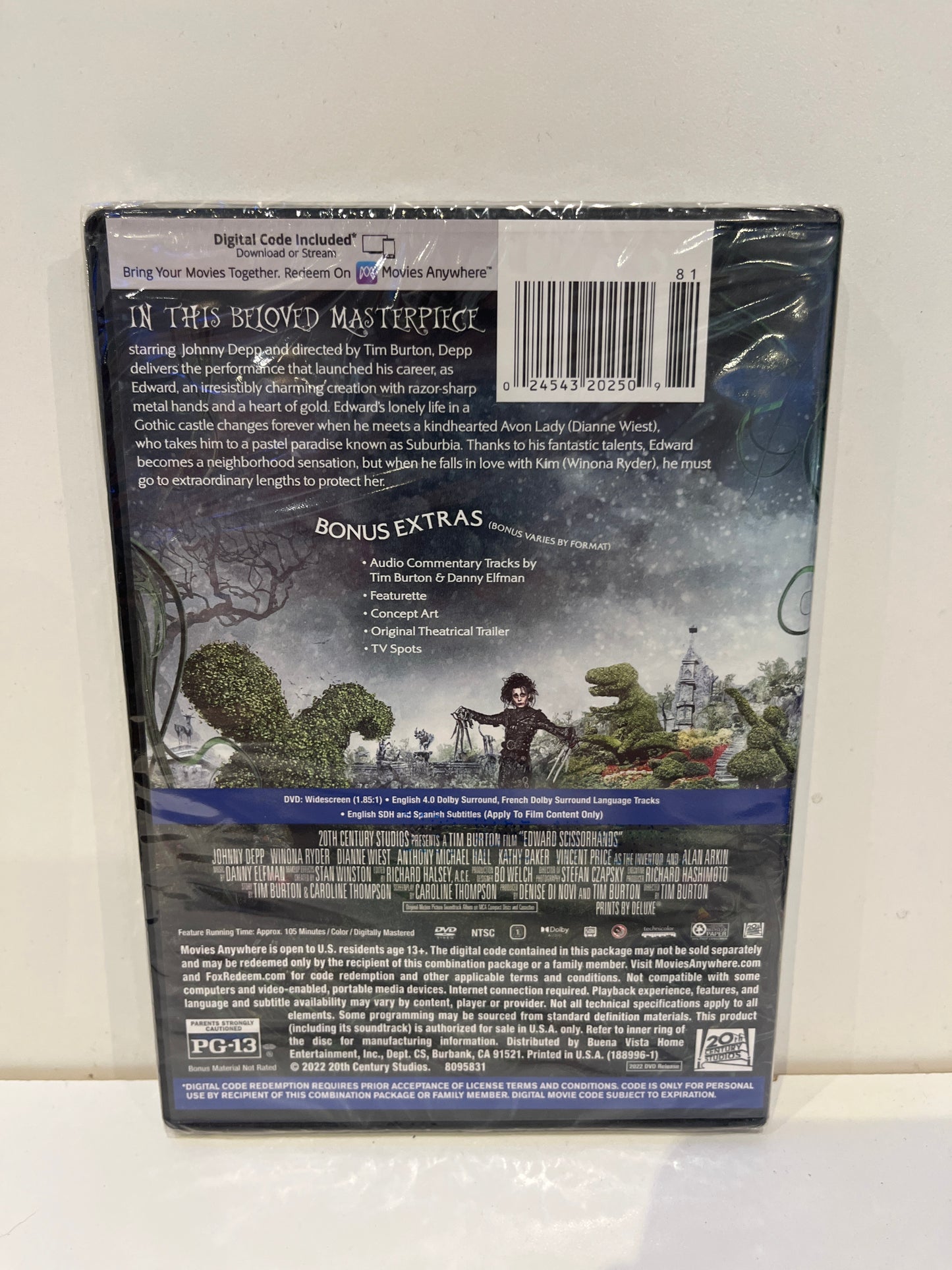 Edward Scissorhands - DVD