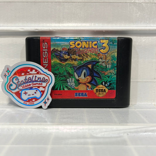 Sonic the Hedgehog 3 - Sega Genesis
