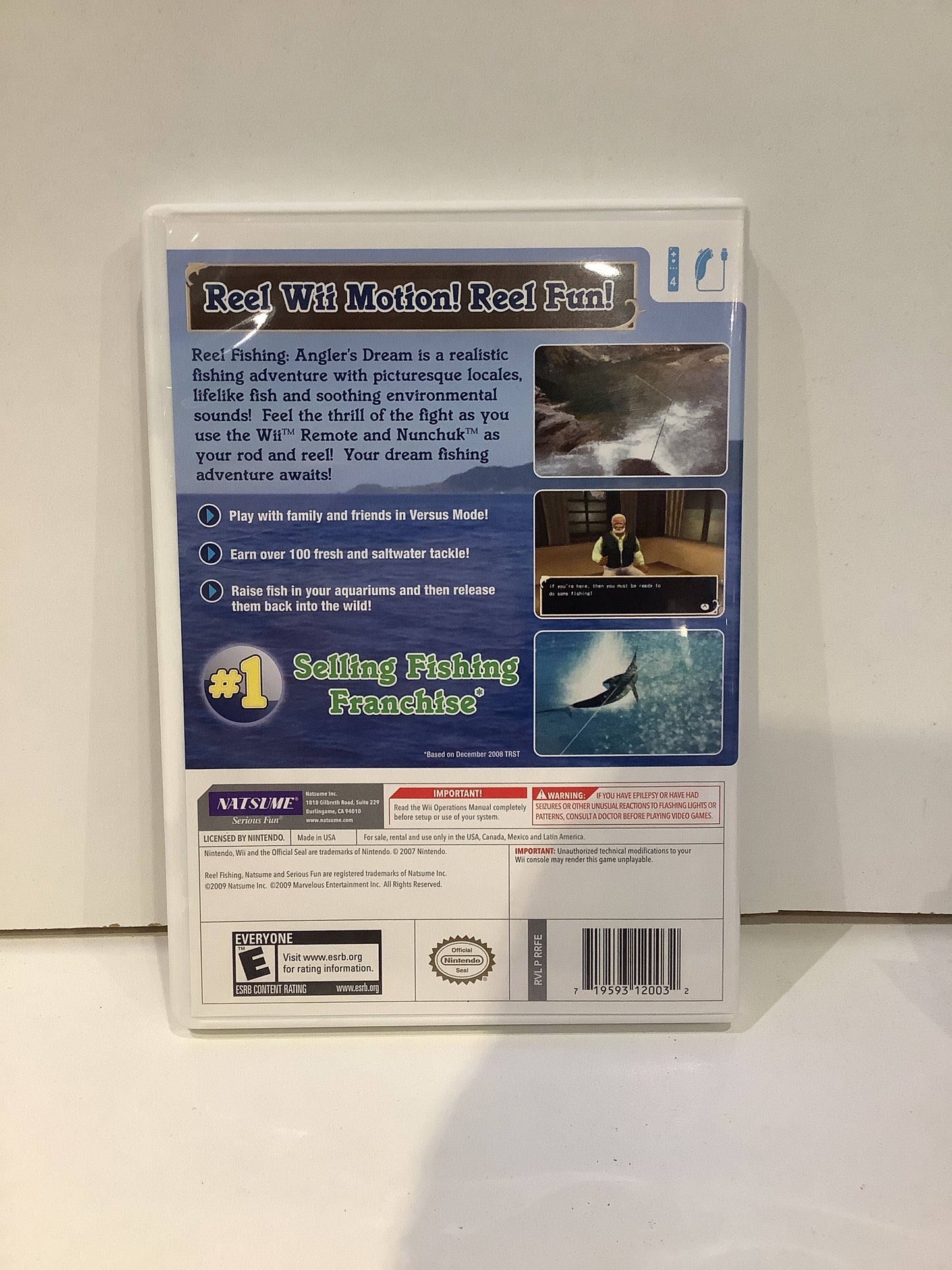 Reel Fishing: Angler's Dream - Wii
