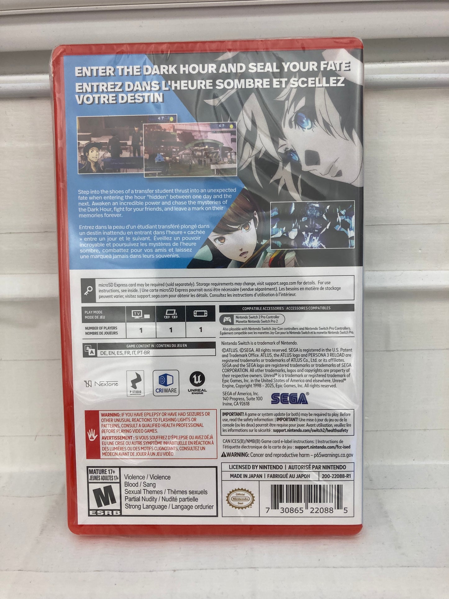 Persona 3 Reload - Nintendo Switch 2