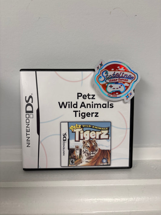 Petz Wild Animals Tigerz - Nintendo DS