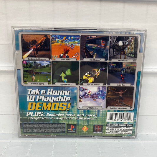 PlayStation Underground Jampack Summer 2000 - Playstation