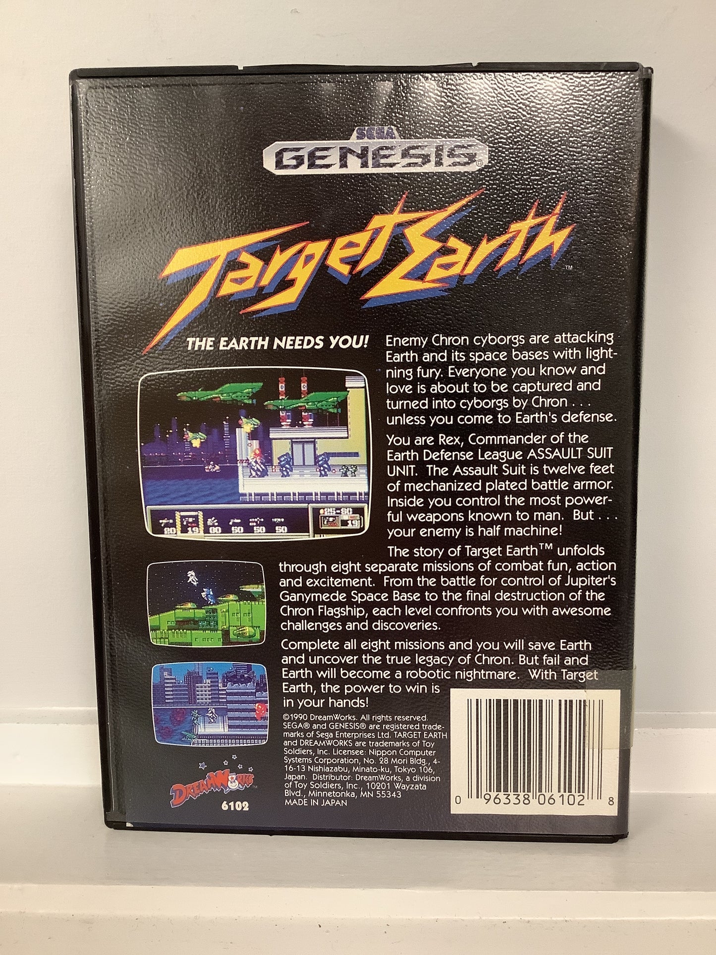 Target Earth - Sega Genesis