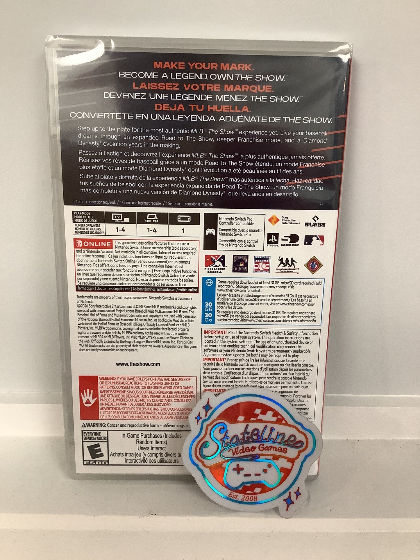 MLB The Show 26 - Nintendo Switch