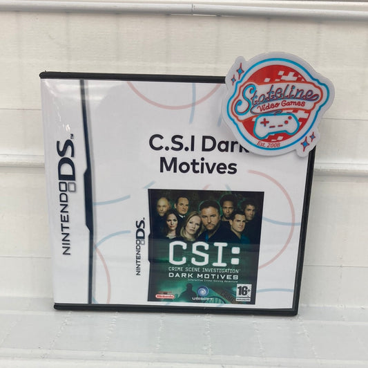 CSI Dark Motives - Nintendo DS