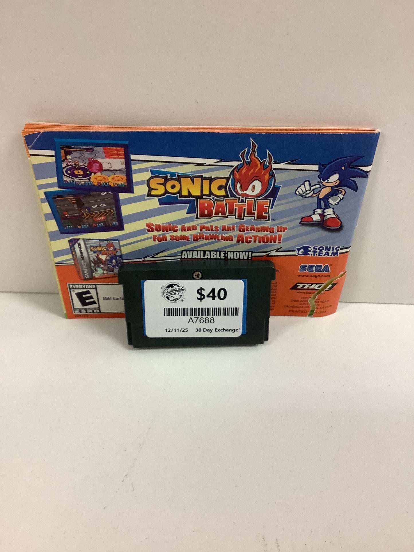 Sonic Advance 3 - GameBoy Advance