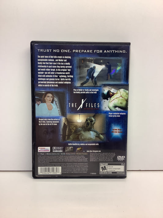 X-Files Resist or Serve - Playstation 2
