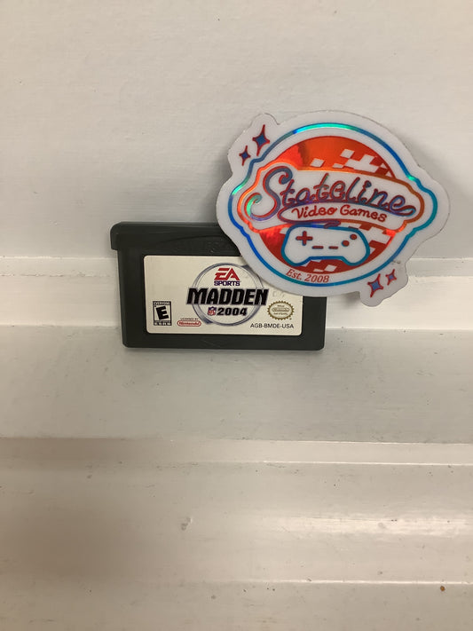 Madden 2004 - GameBoy Advance