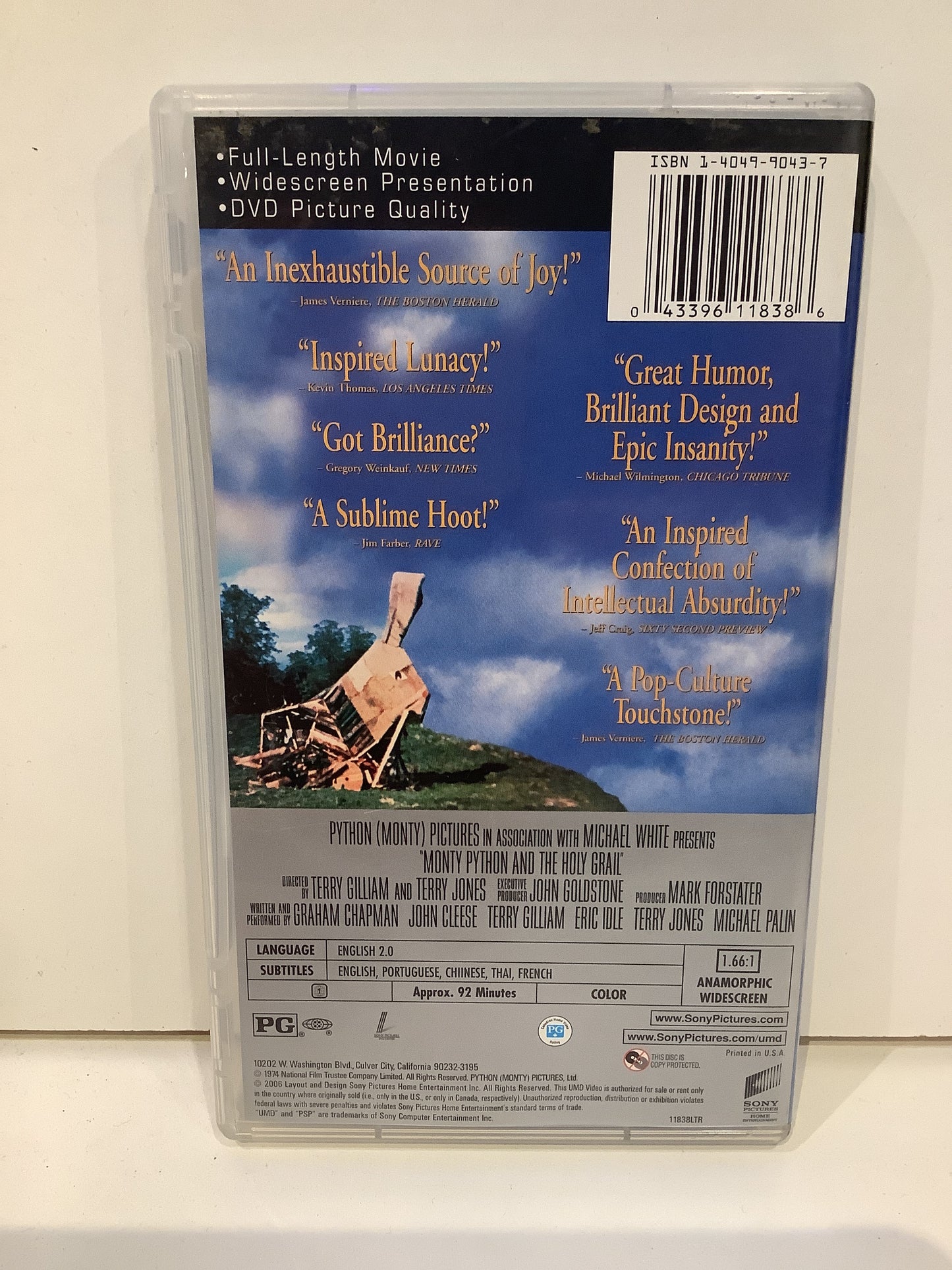 Monty Python and the Holy Grail [UMD] - PSP