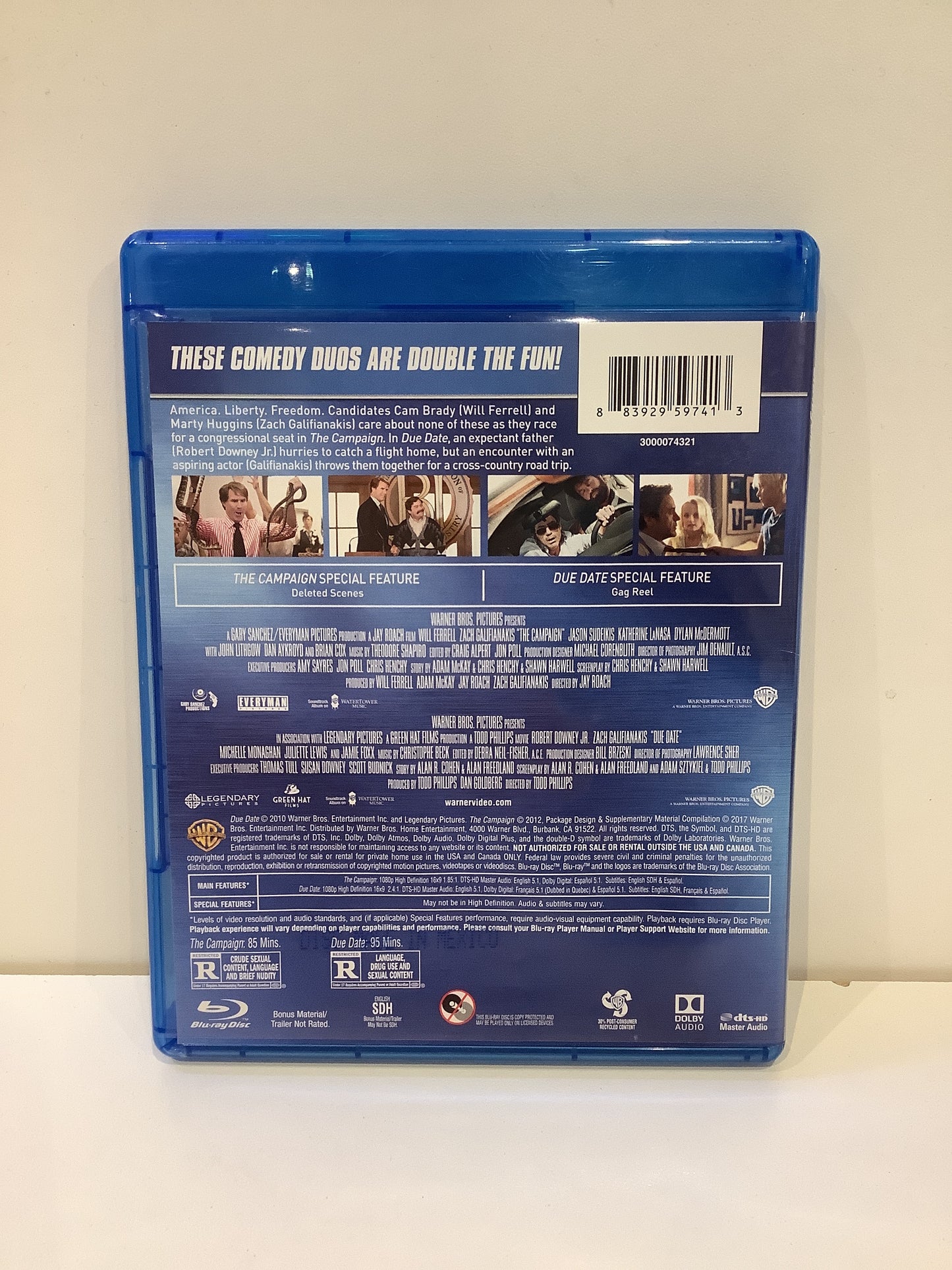 The Campaign / Due Date - Blu-Ray