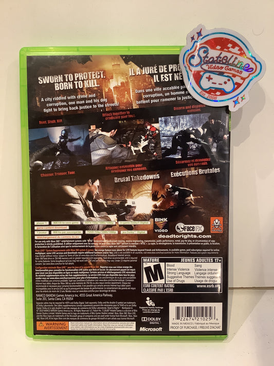 Dead to Rights: Retribution - Xbox 360