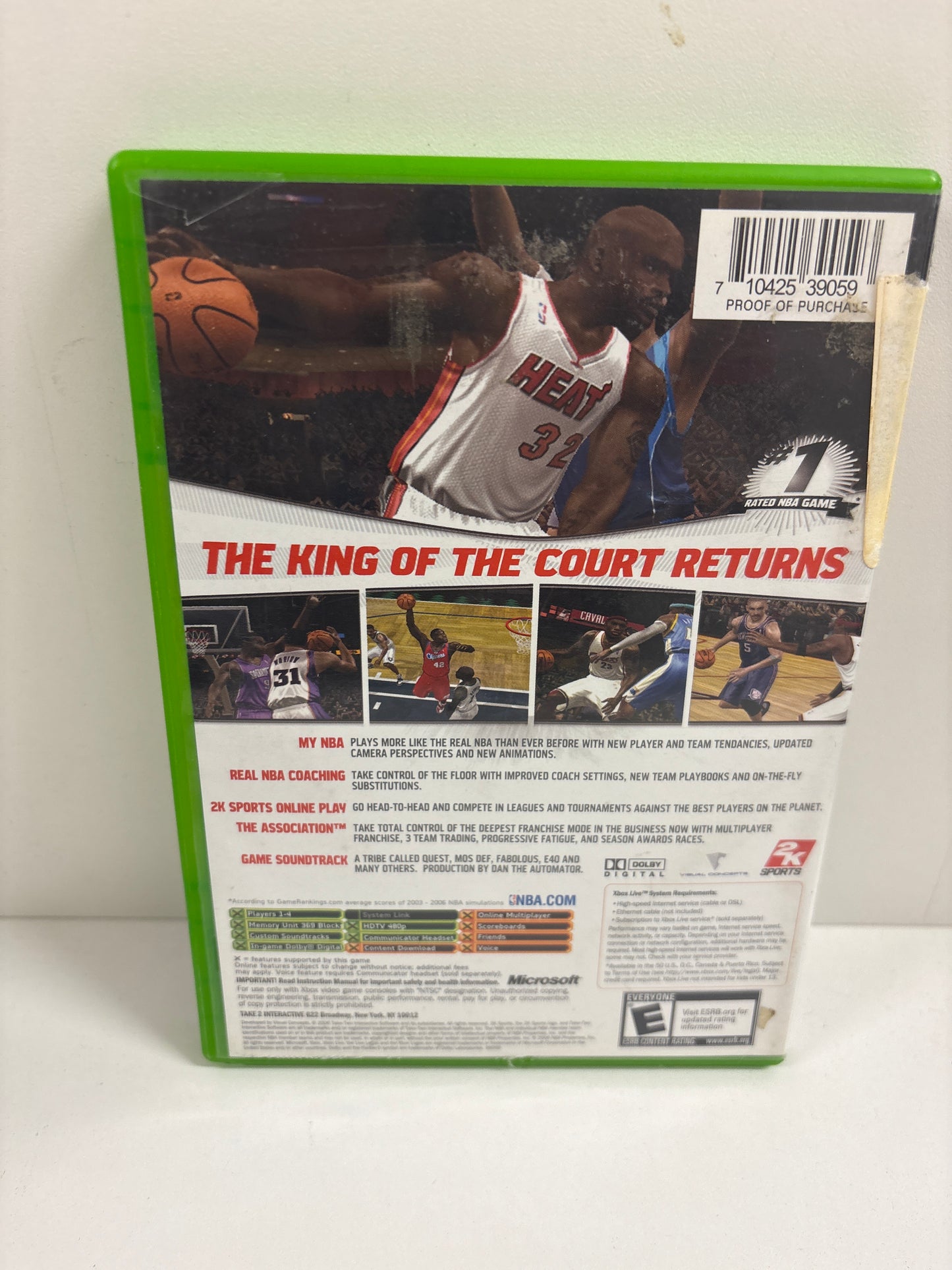 NBA 2K7 - Xbox