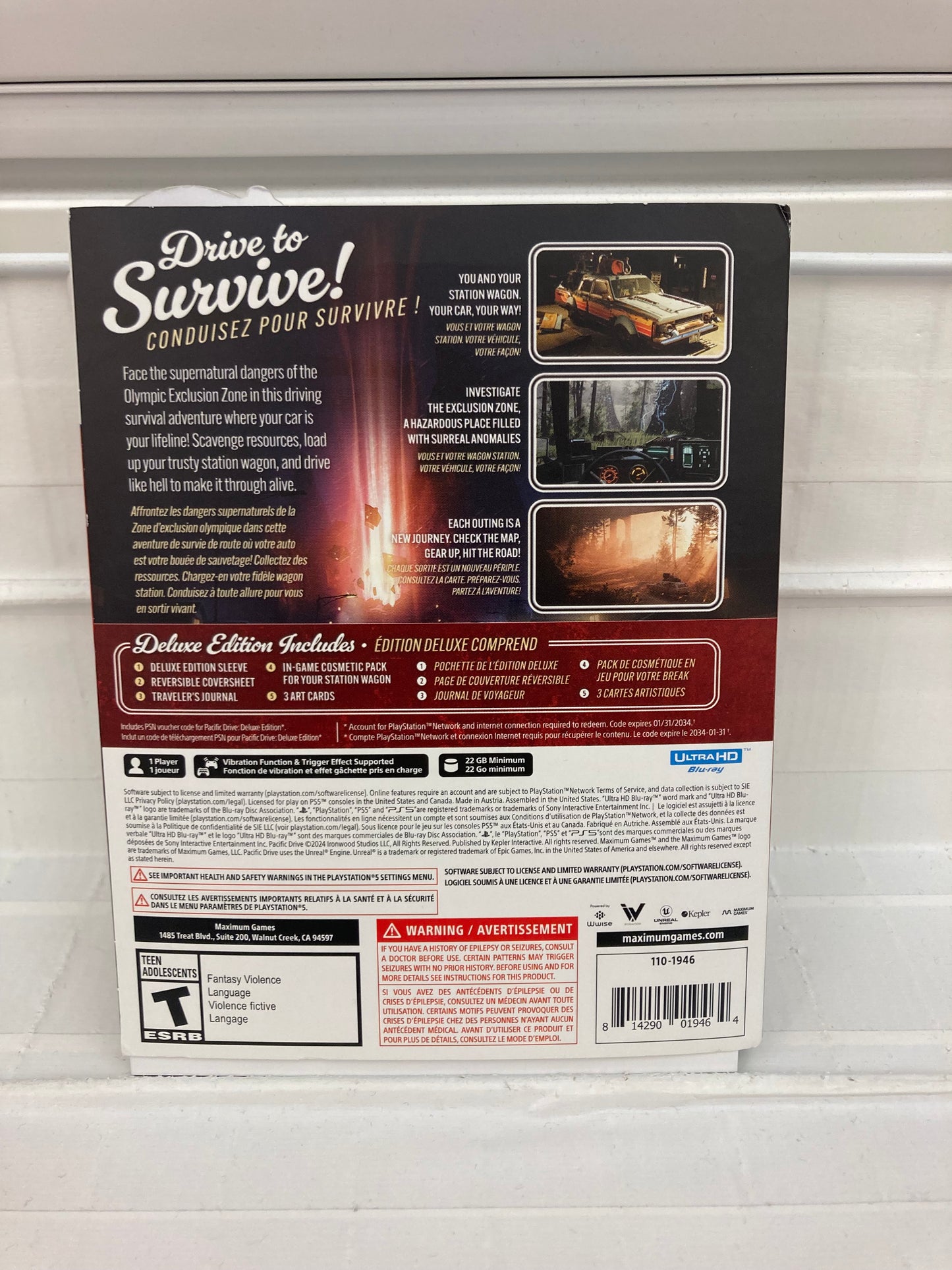 Pacific Drive [Deluxe Edition] - Playstation 5