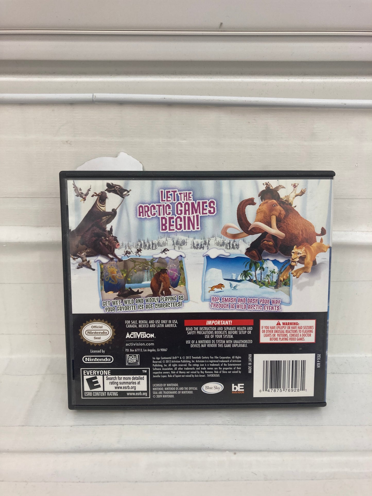 Ice Age: Continental Drift Arctic Games - Nintendo DS