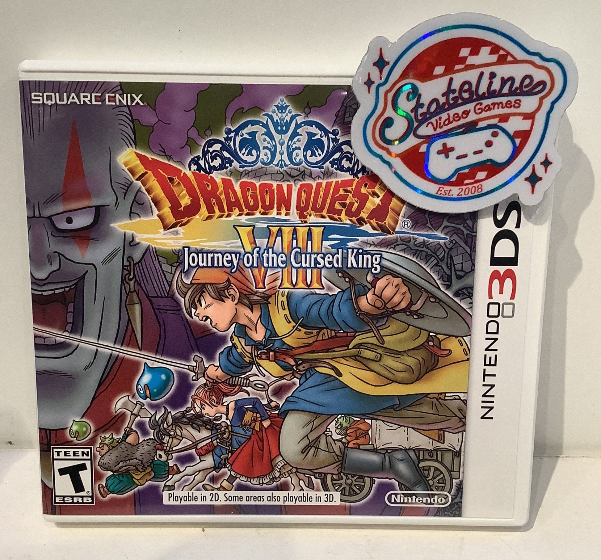 Dragon Quest VIII: Journey of the Cursed King Nintendo 3DS Pre-Owned No Manual