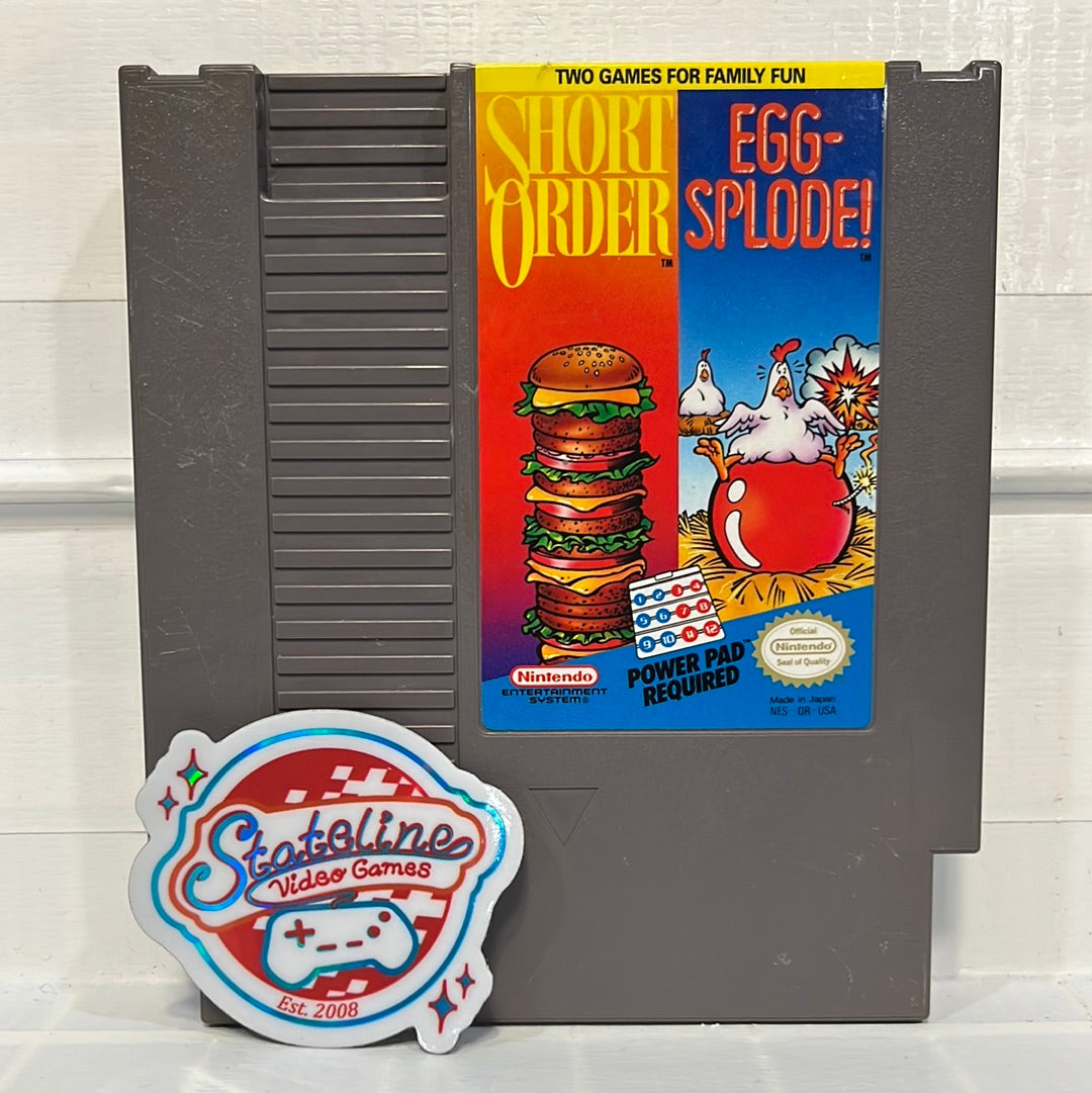 Short Order/Eggsplode - NES