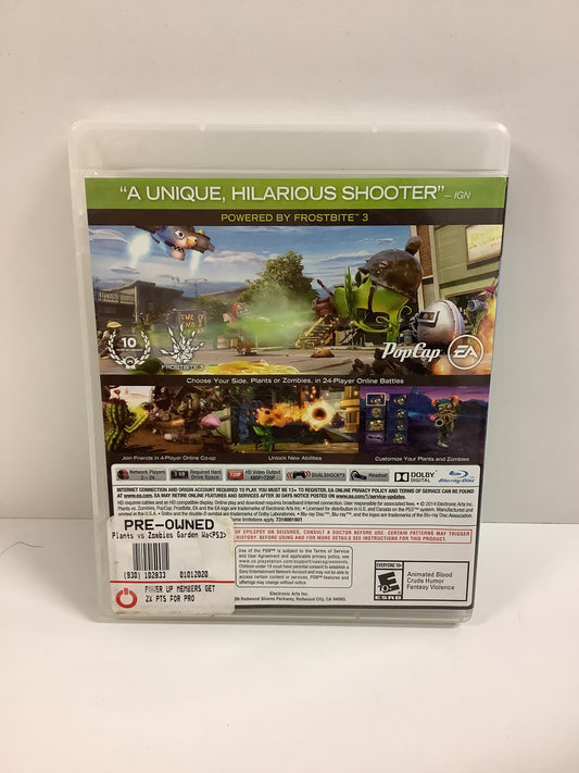Plants vs. Zombies: Garden Warfare - Playstation 3