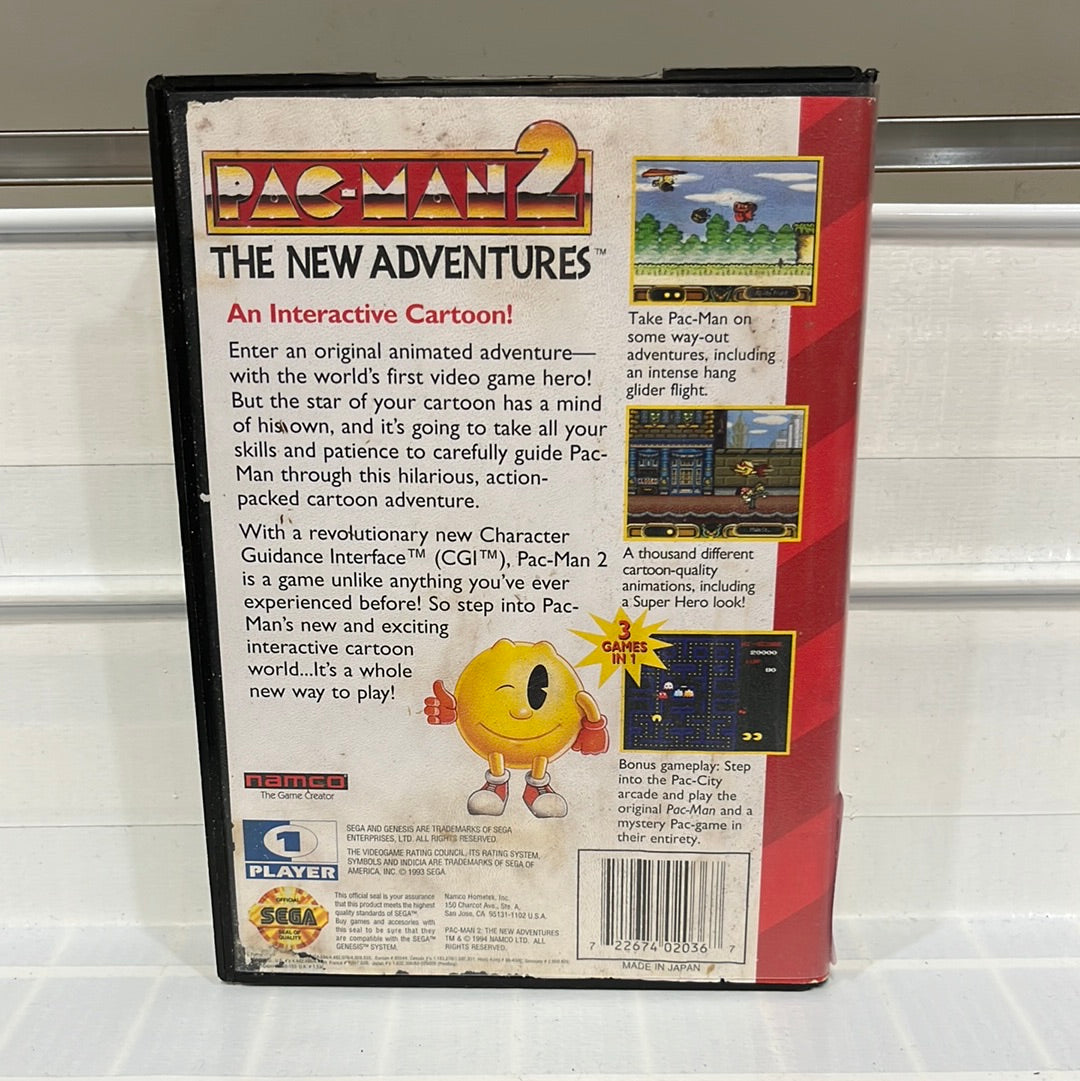 Pac-Man 2 The New Adventures - Sega Genesis