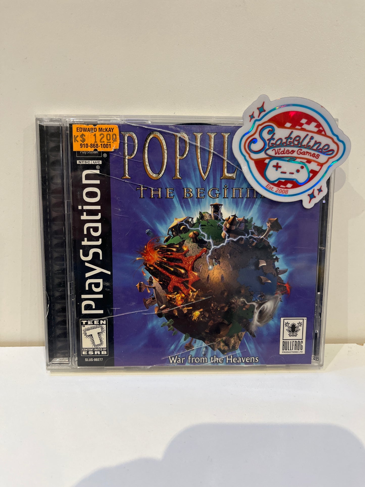 Populous The Beginning - Playstation