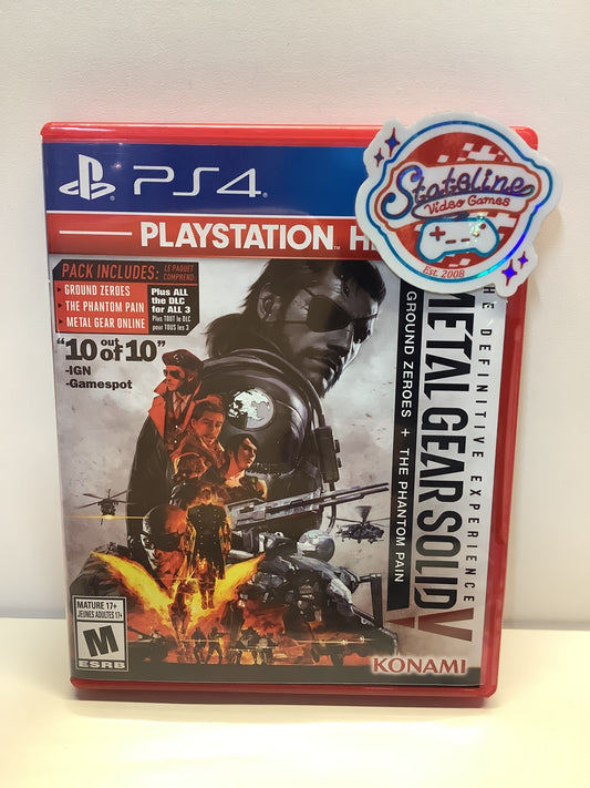 Metal Gear Solid V The Definitive Experience [Playstation Hits] - Playstation 4