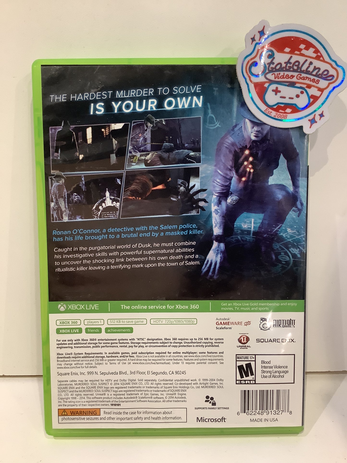 Murdered: Soul Suspect - Xbox 360