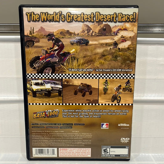 SCORE International Baja 1000 - Playstation 2