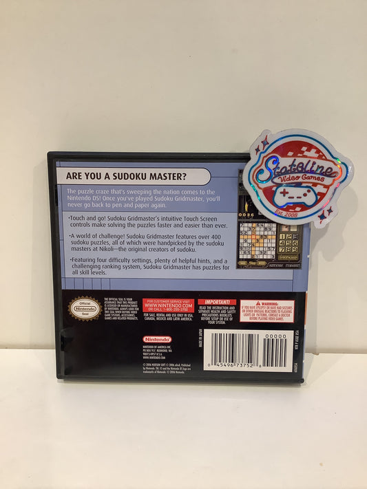 Sudoku Gridmaster - Nintendo DS