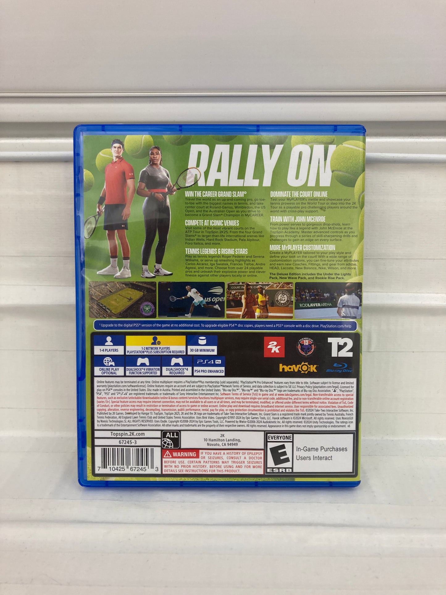 Top Spin 2K25 - PlayStation 4