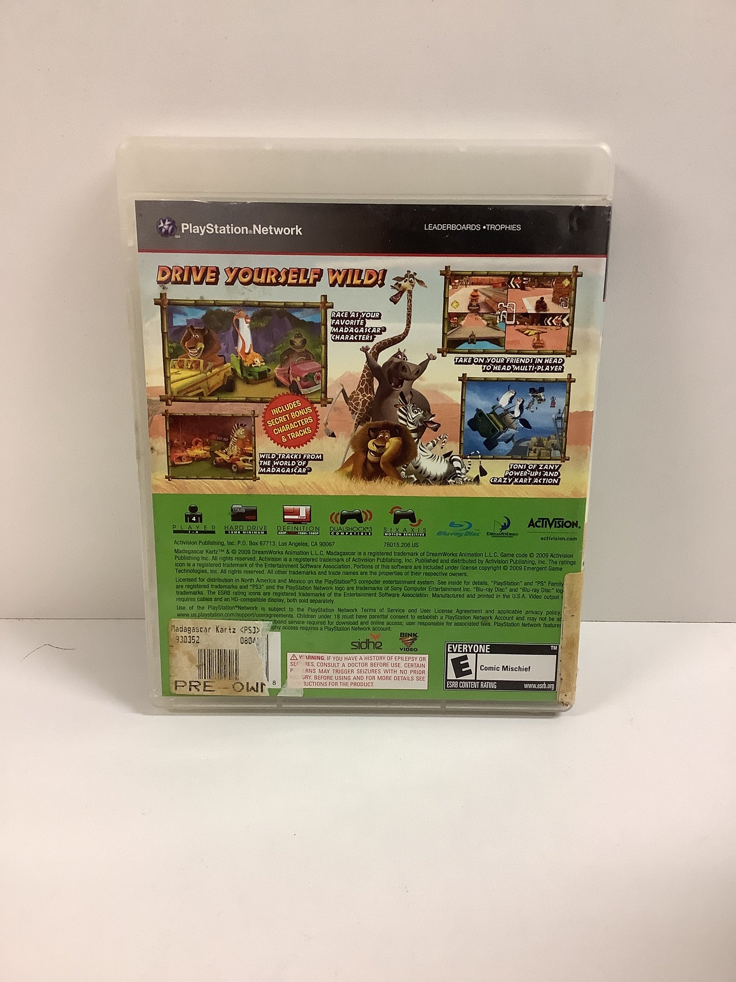 Madagascar Kartz - Playstation 3