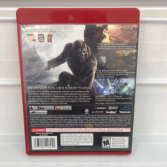 Dishonored [Game Of The Year Greatest Hits] - Playstation 3