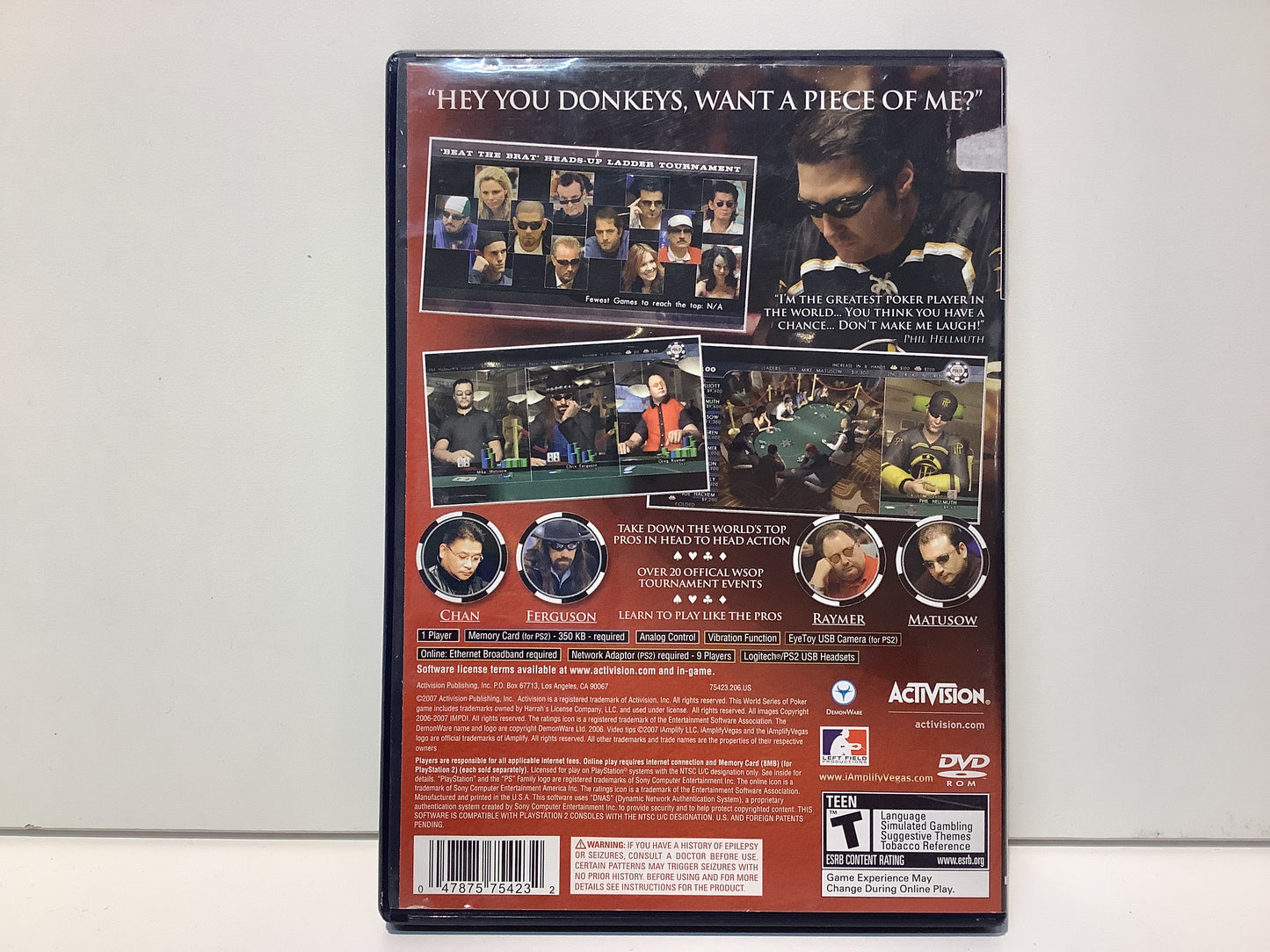 World Series Of Poker 2008 - Playstation 2