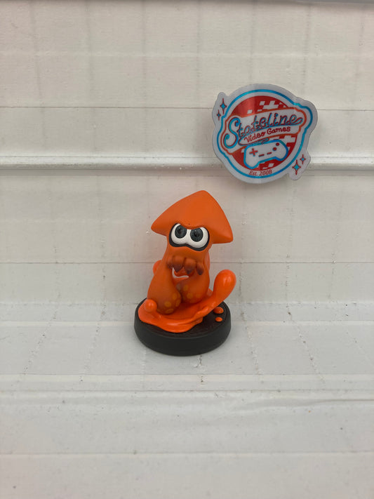 Inkling Squid - Orange - Amiibo