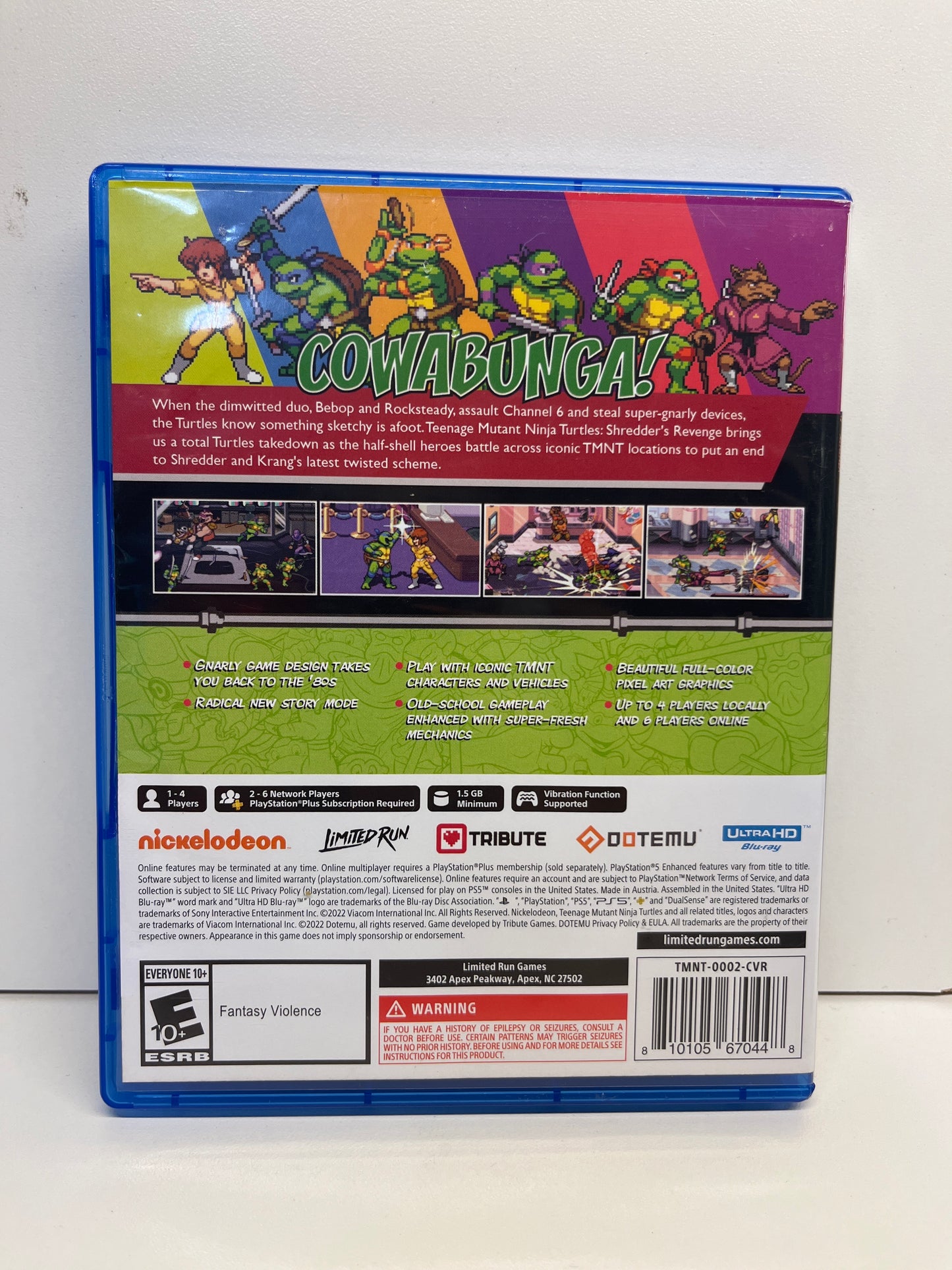 Teenage Mutant Ninja Turtles Shredder's Revenge - Playstation 5