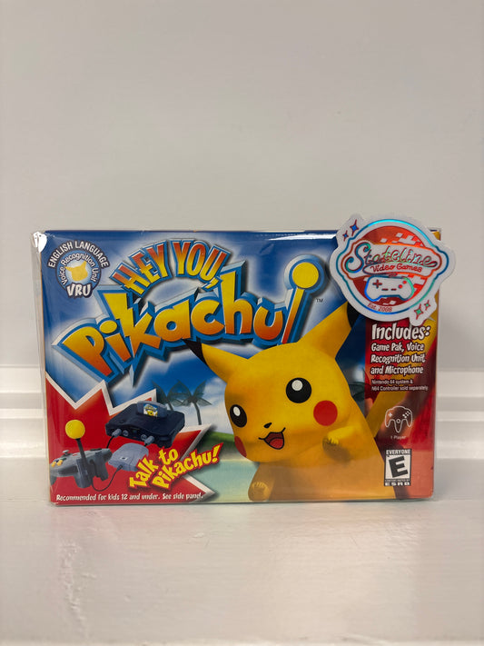 Hey You Pikachu [Microphone Bundle] - Nintendo 64