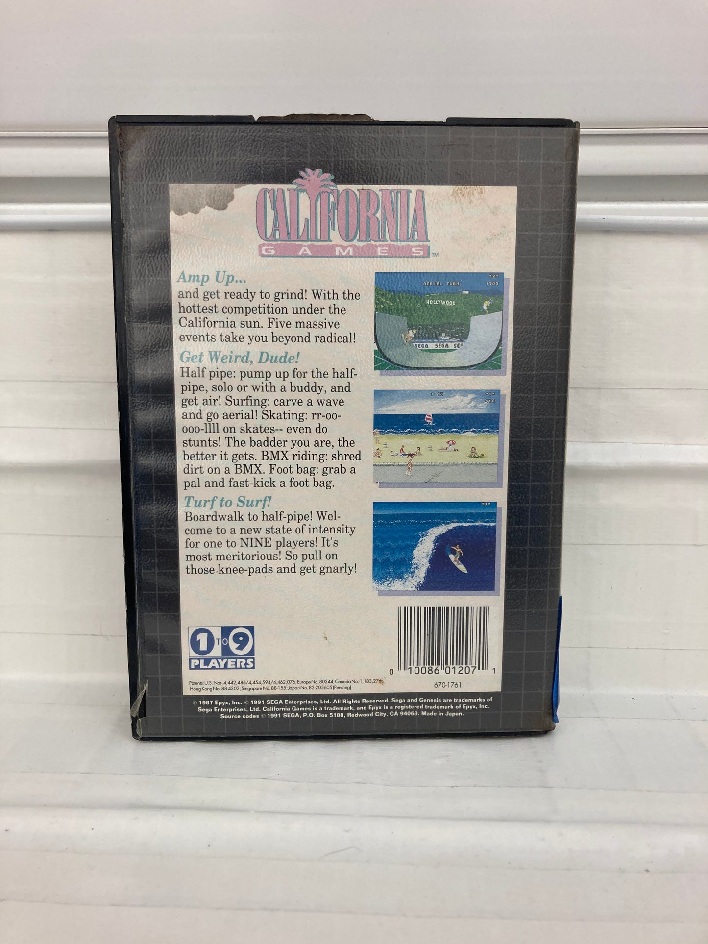 California Games - Sega Genesis