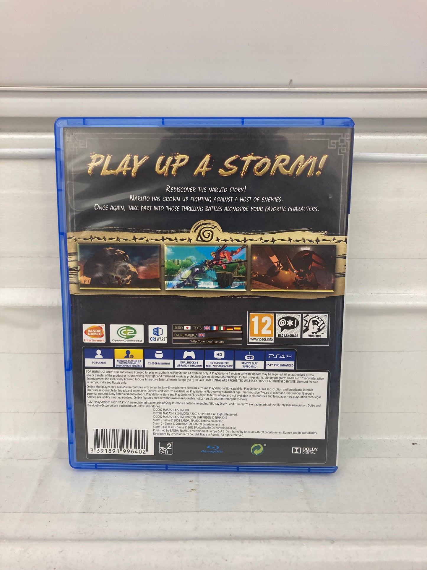 Naruto Shippuden Ultimate Ninja Storm Trilogy [PEGI] - PlayStation 4