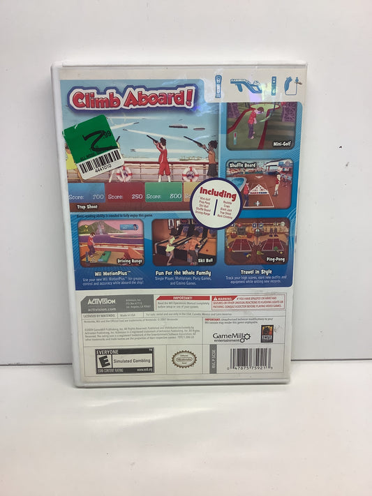 Cruise Ship Vacation Games - Wii