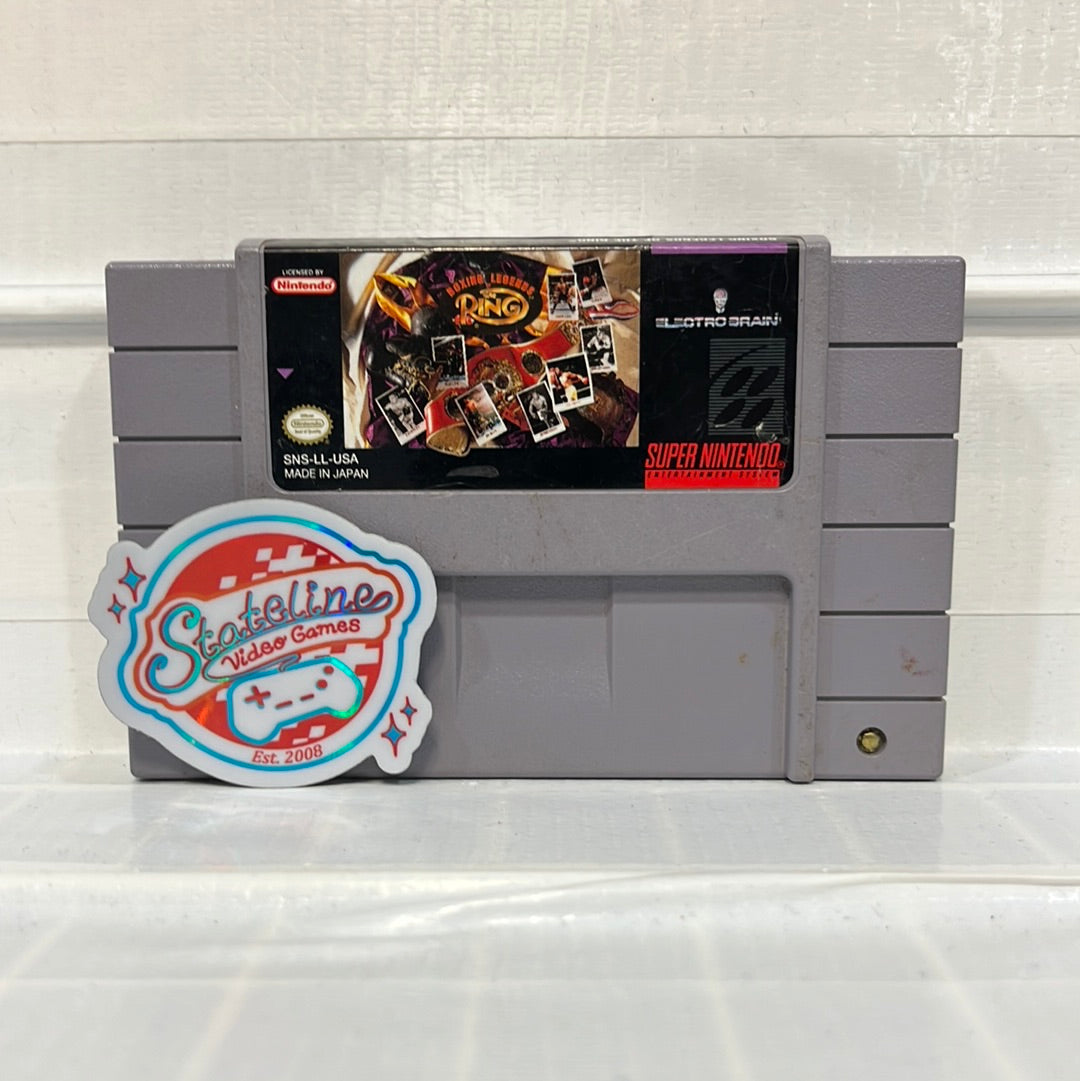 Boxing Legends Of The Ring - Super Nintendo