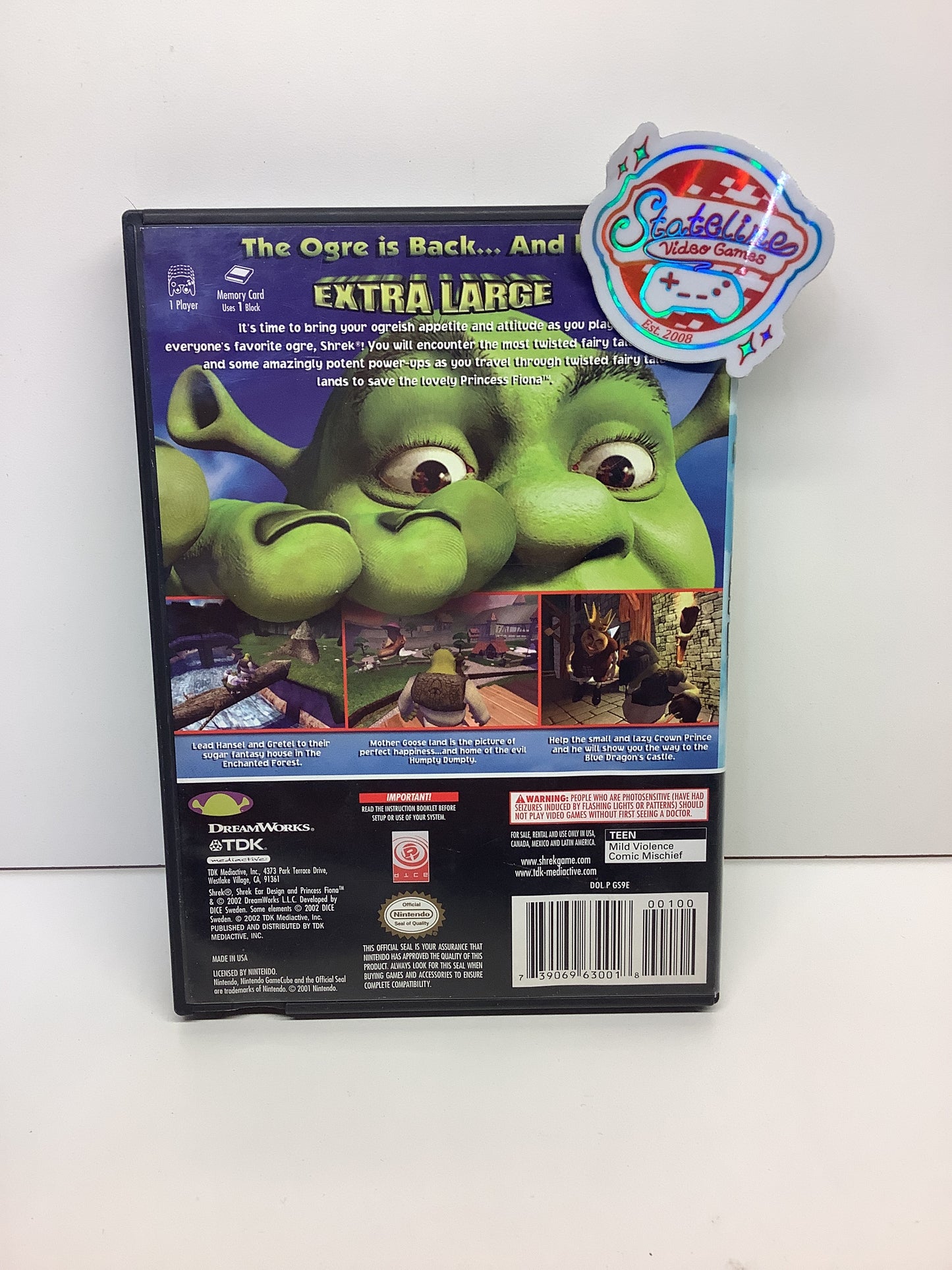 Shrek Extra Large - Gamecube